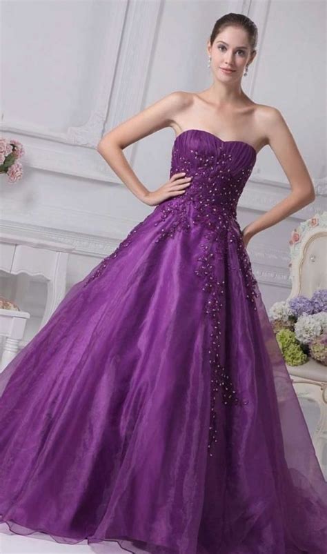 55 Get Inspired For Wedding Gowns Purple Brides24