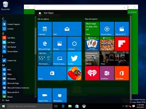 Build 10558 Di Windows 10 Insider Preview Trapelata