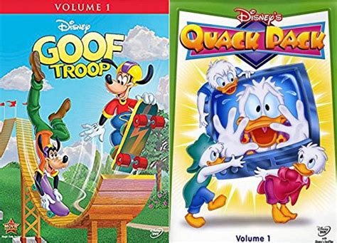 Goofy And Donald Goofball Disney Characters Collection Quack Pack