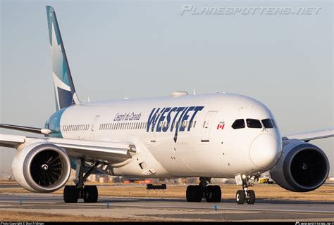 C Gurp Westjet Boeing 787 9 Dreamliner Photo By Shon Fridman Id