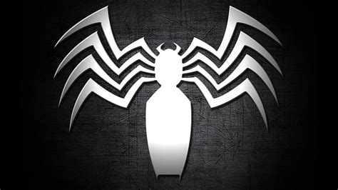 Venom Logo Comics Venom Logo Spider Hd Wallpaper Wallpaperbetter