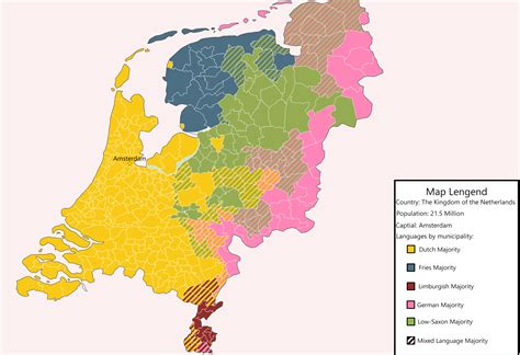a more language diverse and bigger netherlands r imaginarymaps