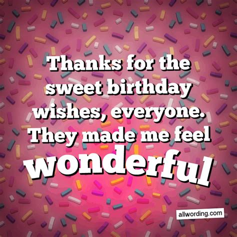 Birthday Thanks Message Thank You Messages For Birthday Birthday