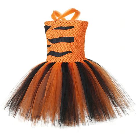 Girls Tiger Tutu Dress Costume Girls Tiger Costume Etsy