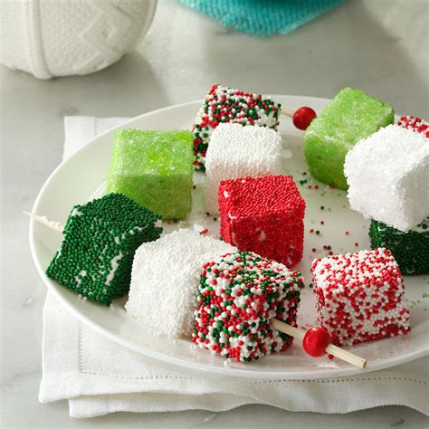 Homemade Holiday Marshmallows Recipe Taste Of Home