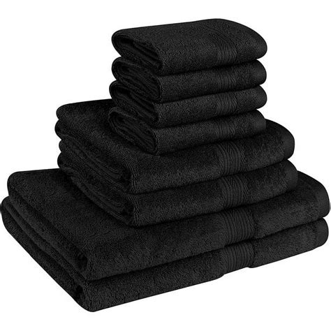 Beauty Threadz Ultra Soft 8 Piece Towel Set 500 Gsm 100 Pure Cotton