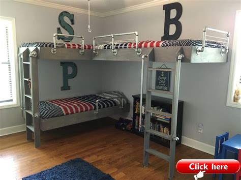 7 Nice Triple Bunk Beds Ideas For Your Childrens Bedroom 2019
