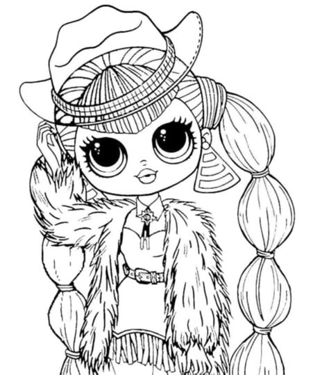 Lol Omg Snowlicious Coloring Pages