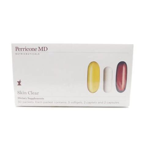 Perricone Md Skin Clear Supplements 30 Day New 651473523703 Ebay