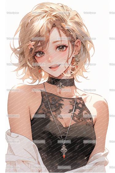 Anime Chibi Girl Lineart By Riikochan Artworks On Deviantart