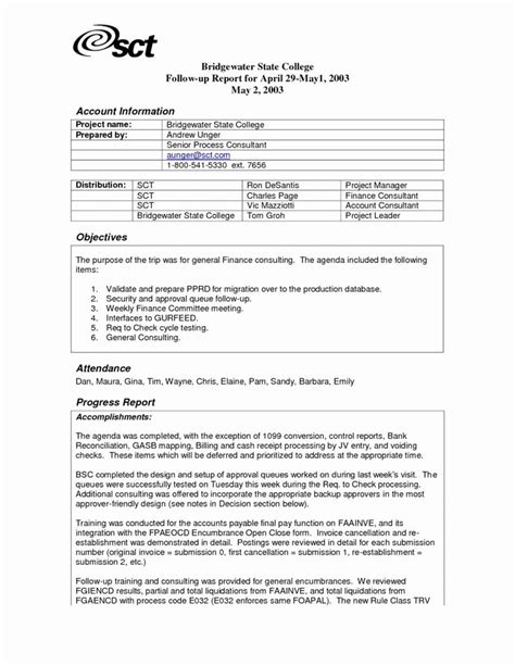 Business Trip Report Template Lovely Army Trip Reportte