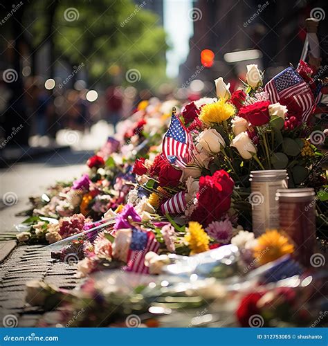 A Poignant and Respectful Memorial Day Honoring the Fallen Heroes Stock