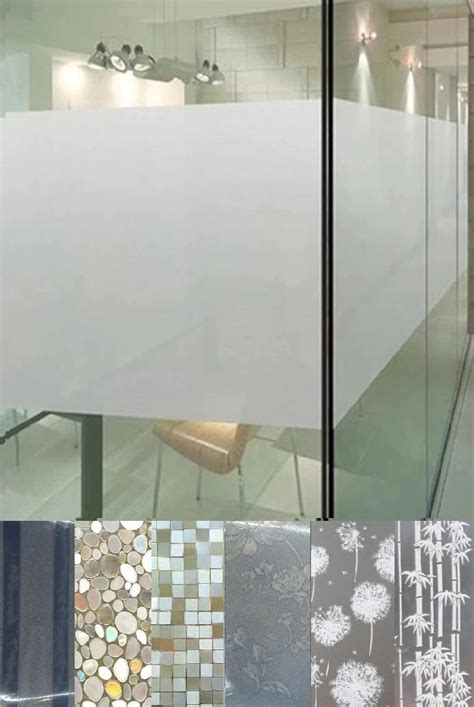 Decorative Frosted Window Glass Film Sticker One Stop Shop Home
