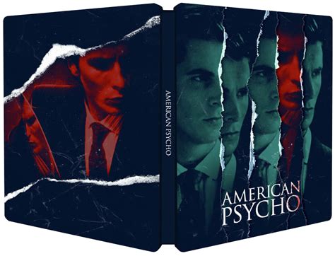 the geeky nerfherder american psycho exclusive 4k bluray steelbook from zavvi