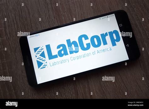 Laboratory Corporation Of America Holdings Labcorp Logo Displayed On