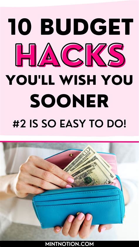10 Budgeting Hacks Youll Wish You Knew Sooner Life On A Budget Making