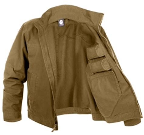 Lightweight Concealed Carry Jacket Safety Imprints
