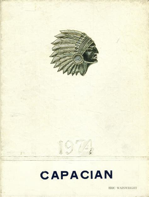 1974 Yearbook From Capac High School From Capac Michigan For Sale