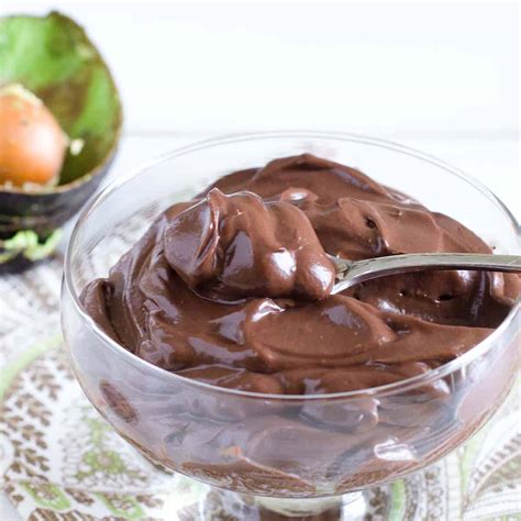 Avocado Chocolate Pudding The Creamiest In Only 5 Minutes
