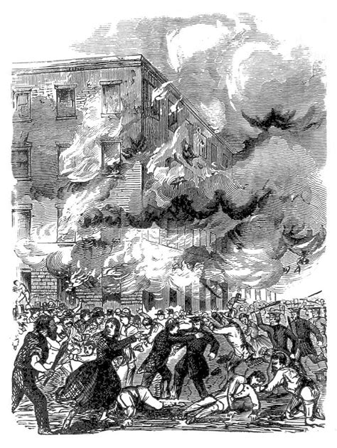 New York City Draft Riots 1863 Photograph By British Library