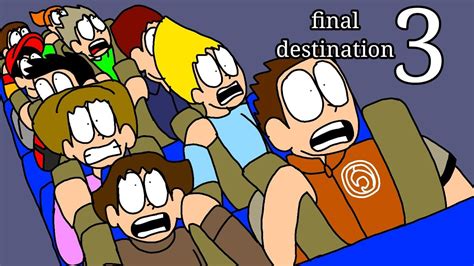 Flipaclip Final Destination 3 Roller Coaster Crash Before Star