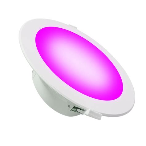 Wifi Smart App Dimming Round Spot Light 8w Rgb Color Changing Downlight