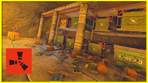 Rust Raids Getting Past The Cave Traps Profit Youtube