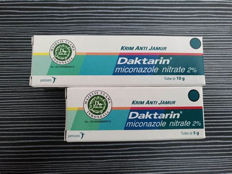Daktarin Cream 5 Gram And 10 Gram Krim Gatal Anti Jamur Lazada Indonesia