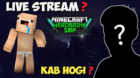 Herobrine Smp Live Stream 🤡 Youtube