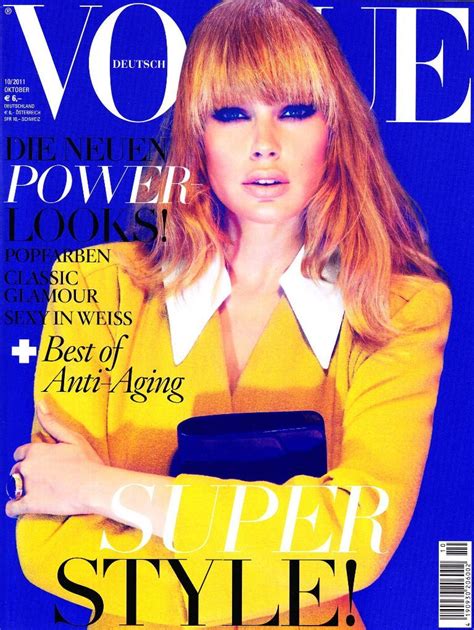 Vogue Germany October 2011 Doutzen Kroes Camilla Akrans With