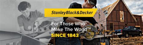 Engages in the tools and storage, industrial, and security businesses worldwide. Stanley Black & Decker Celebrates 175 Years of Leading ...