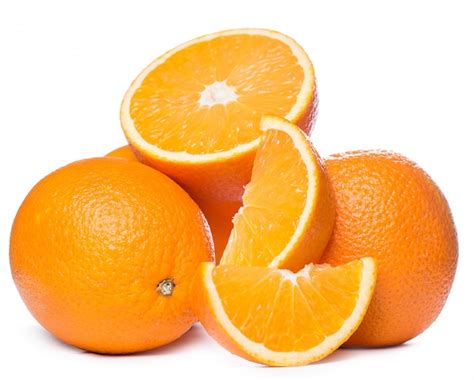 Tranches Et Oranges Entières Photo Gratuite