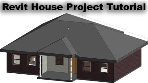 Revit House Project Tutorial For Beginners 2d House Plan And 3d House