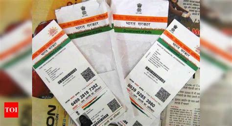 Aadhaar Card How Aadhaar Scheme Got A Second Life Under Pm Modi India News Times Of India