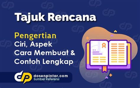 Tajuk Rencana Pengertian Ciri Dan Contoh