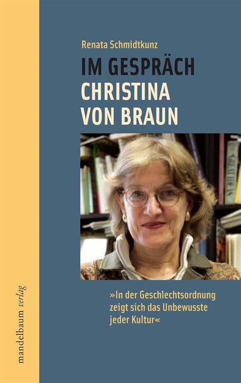 Mandelbaum Verlag Im Gespräch Christina Von Braun