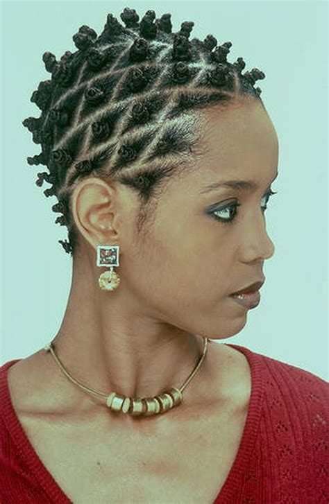 Pictures Of Natural Hairstyles By Nedjetti Bantu Knots Bantu Knot