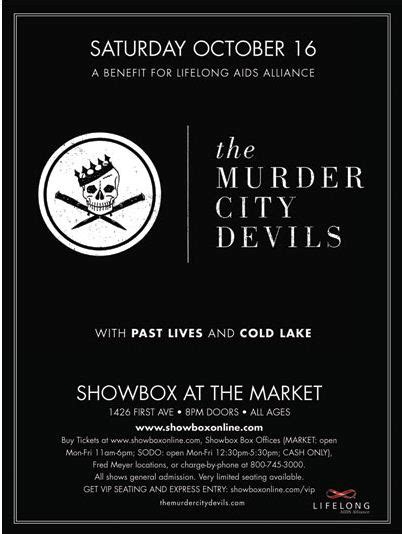 murder city devils show at the showbox a fundraiser for lifelong aids alliance seattle gay scene
