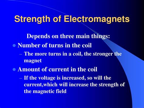 The Magnetic Field Strength Dr Bakst Magnetics