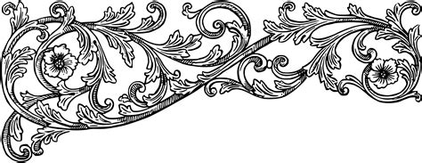 Almost files can be used for commercial. Flourishes clipart victorian, Flourishes victorian ...