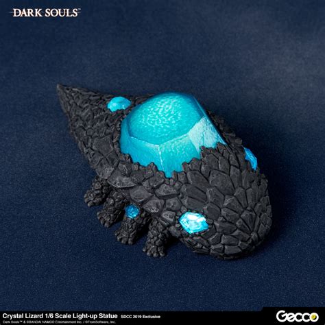Dark Souls Gecco Crystal Lizard 16 Scale Light Up Statue Sdcc 2019 Ex