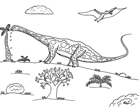 Robins Great Coloring Pages Biggest Dinosaurs The Sauropods