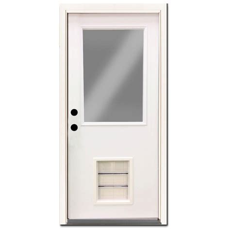 We stock a diverse selection of quality door. Steves & Sons 30 in. x 80 in. Premium Half Lite Primed ...