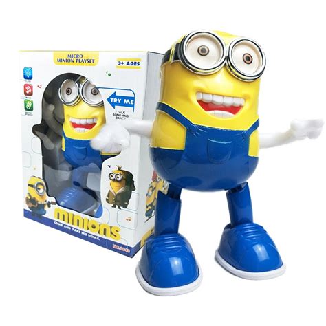 Electric Toys Despicable Me3 Minion Dancing Robot Kids Educational Toy