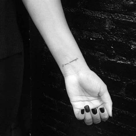 A deep and meaningful tattoo quote that is best for your arm. tattoo-quotes | Tumblr