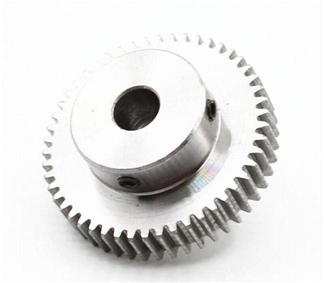 New 1 Modulus Metal Spur Gear 15 To 60 Teeth 5 To 15mm Hole Dia Drive