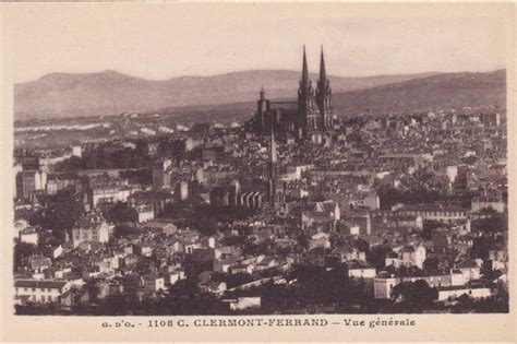 Clermont Ferrand Carte Postale Anciennepuy De Domeclermont Ferrand