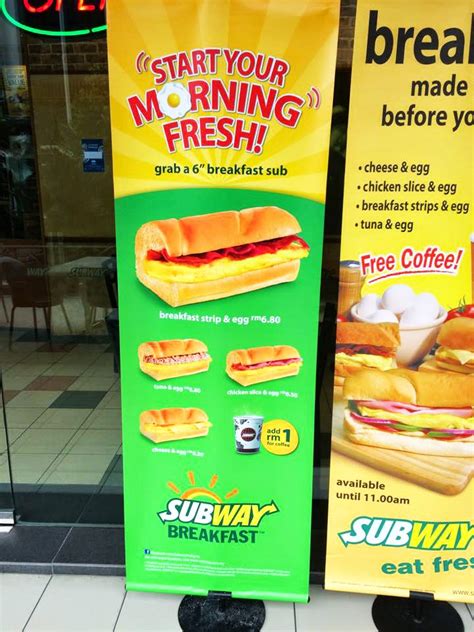 Subway ✅menu and ☝prices at all 25908 us locations. Subway Breakfast (Indirect) Price Hike