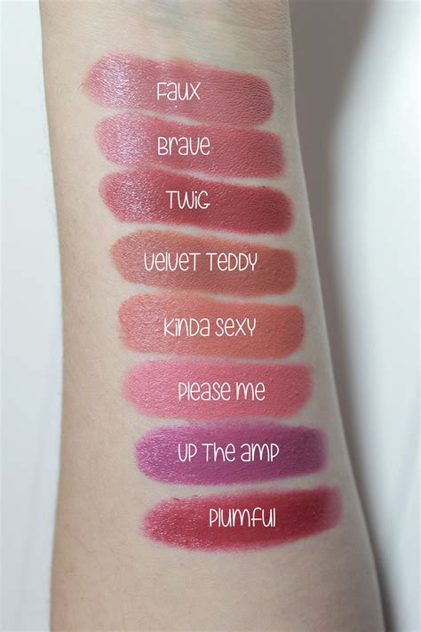 My Mac Lipstick Collection Swatches Mac Lipstick Collection Mac