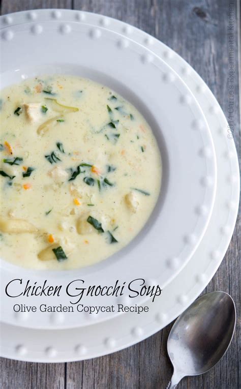 November 16, 2019 · published september 21, 2016. Olive Garden's Copycat Chicken Gnocchi Soup Recipe